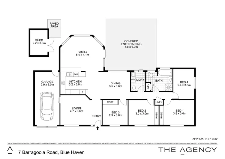 Floorplan of Homely house listing, 7 Barragoola Road, Blue Haven NSW 2262