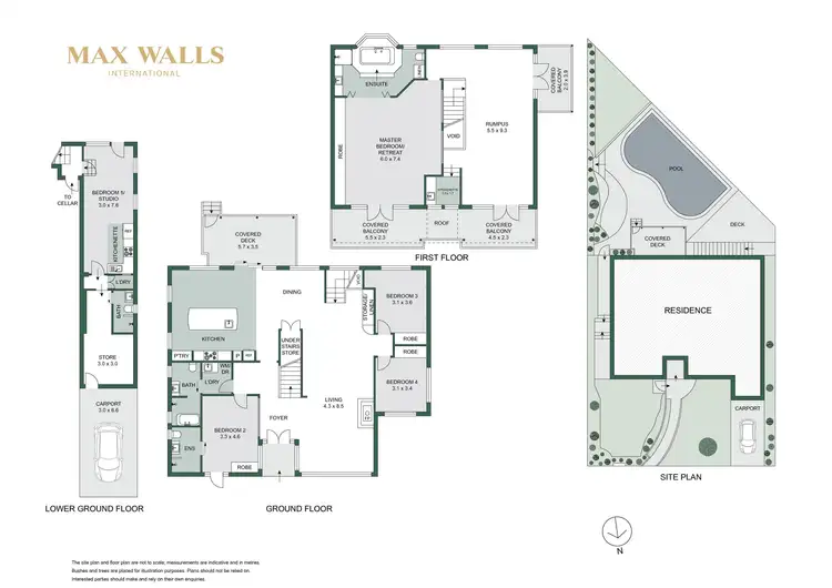 Floorplan of Homely house listing, 20 Bareena Drive, Balgowlah Heights NSW 2093