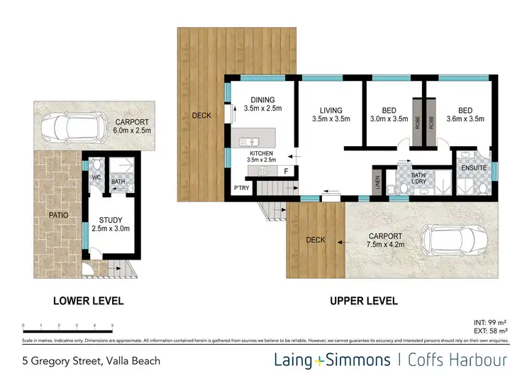 Floorplan of Homely house listing, 5 Gregory Street, Valla Beach NSW 2448
