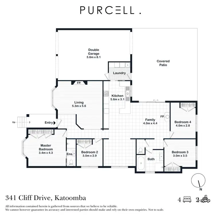 Floorplan of Homely house listing, 341 Cliff Drive, Katoomba NSW 2780