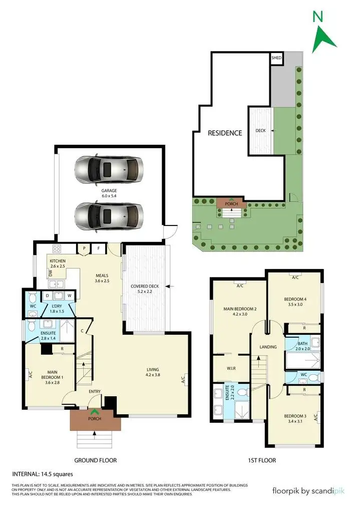 Floorplan of Homely townhouse listing, 1/36 Orange Grove, Bayswater VIC 3153
