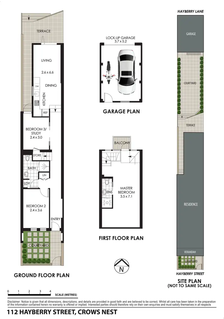 Floorplan of Homely house listing, 112 Hayberry Street, Crows Nest NSW 2065