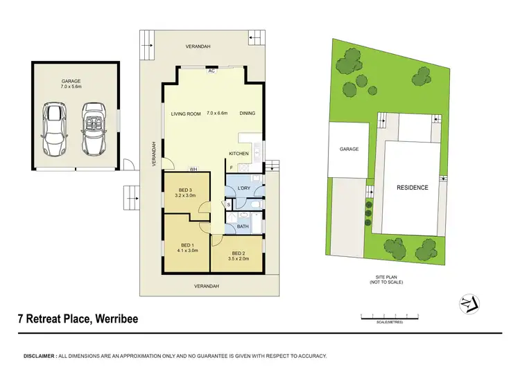 Floorplan of Homely house listing, 7 Retreat Place, Werribee VIC 3030