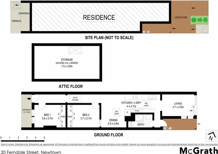 Floorplan of Homely house listing, 20 Ferndale Street, Newtown NSW 2042
