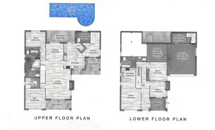Floorplan of Homely house listing, 11 Seaview Street, Forster NSW 2428