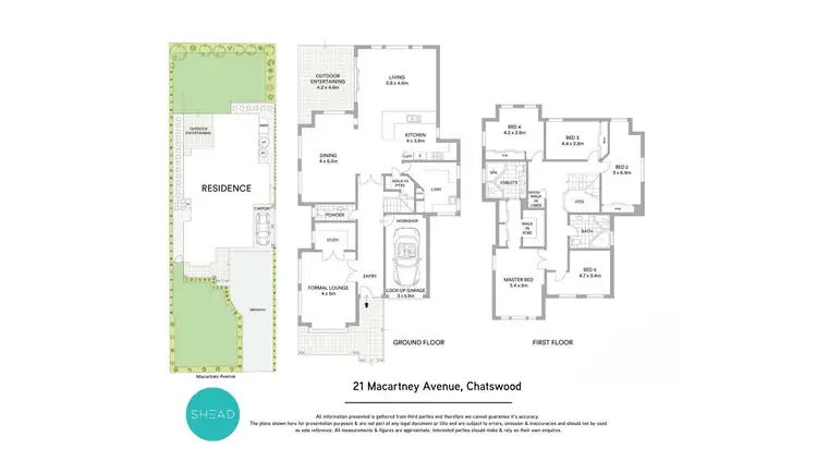 Floorplan of Homely house listing, 21 Macartney Avenue, Chatswood NSW 2067