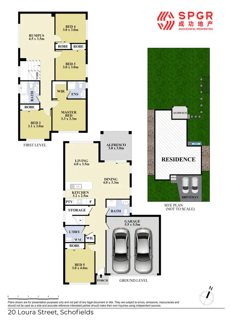 Floorplan of Homely house listing, 20 Loura Street, Tallawong NSW 2762
