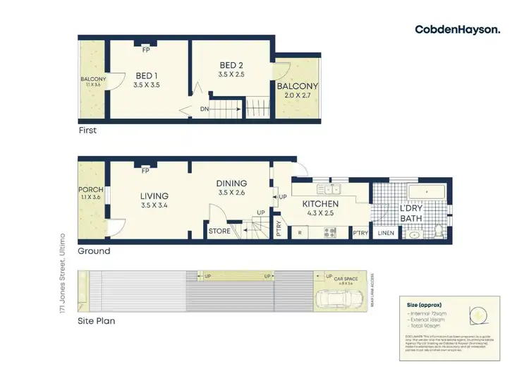 Floorplan of Homely house listing, 171 Jones Street, Ultimo NSW 2007