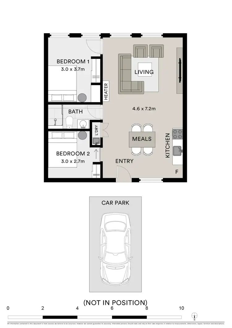 Floorplan of Homely apartment listing, 9/312-320 Moorabool Street, Geelong VIC 3220