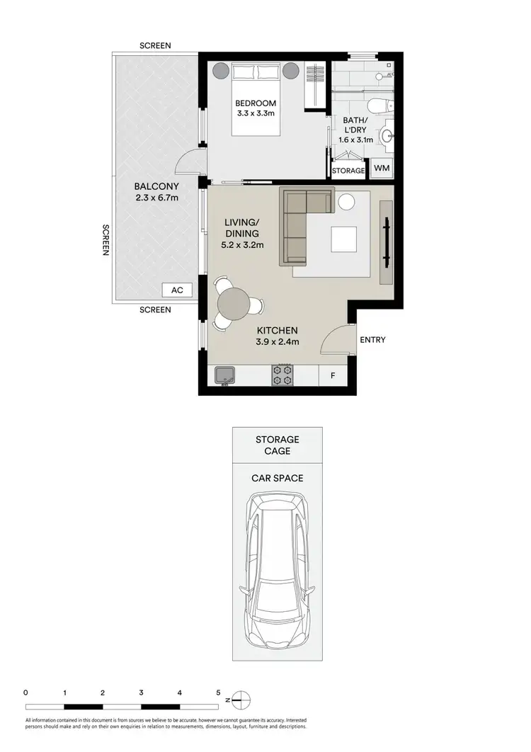 Floorplan of Homely apartment listing, 15/79-81 Arden Street, Coogee NSW 2034