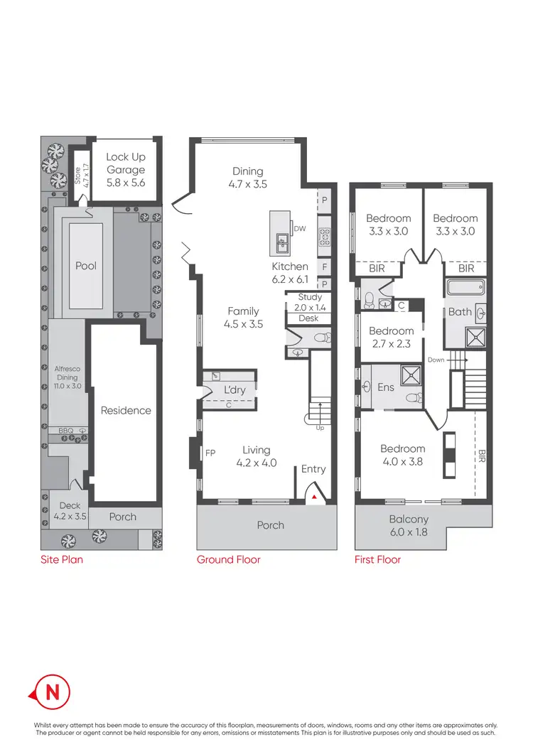 Floorplan of Homely house listing, 15 Hoffman Terrace, Williamstown VIC 3016