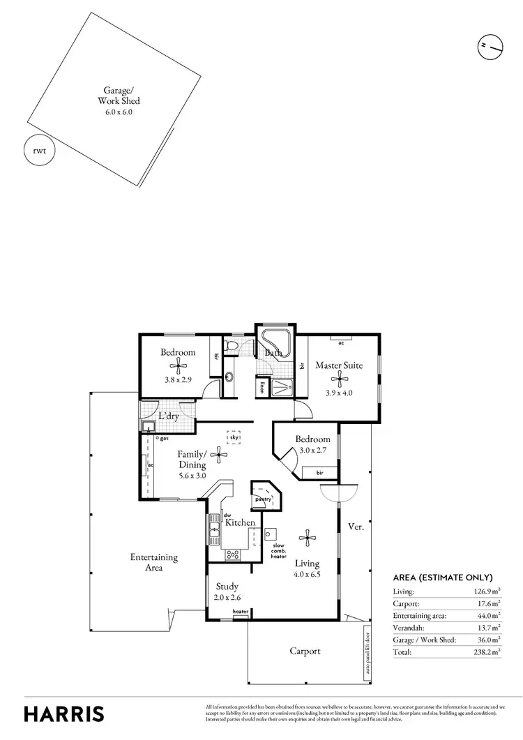 Floorplan of Homely house listing, 1 Wattlebird Court, Mount Barker SA 5251