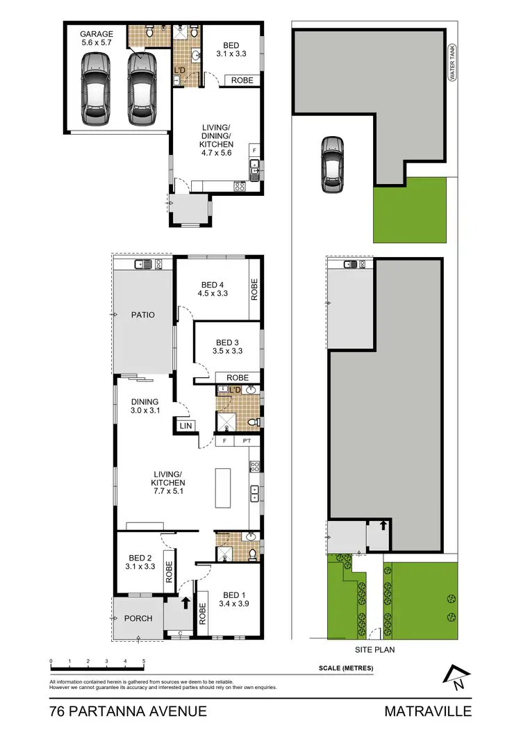 Floorplan of Homely house listing, 76 Partanna Avenue, Matraville NSW 2036