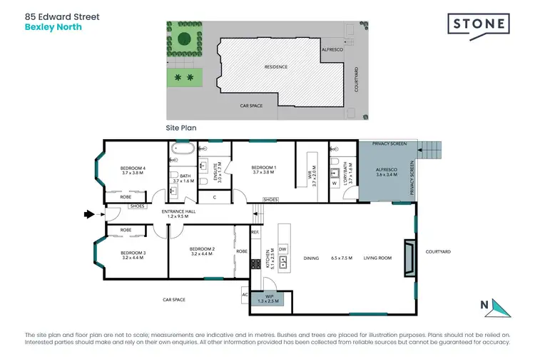 Floorplan of Homely house listing, 85 Edward Street, Bexley North NSW 2207