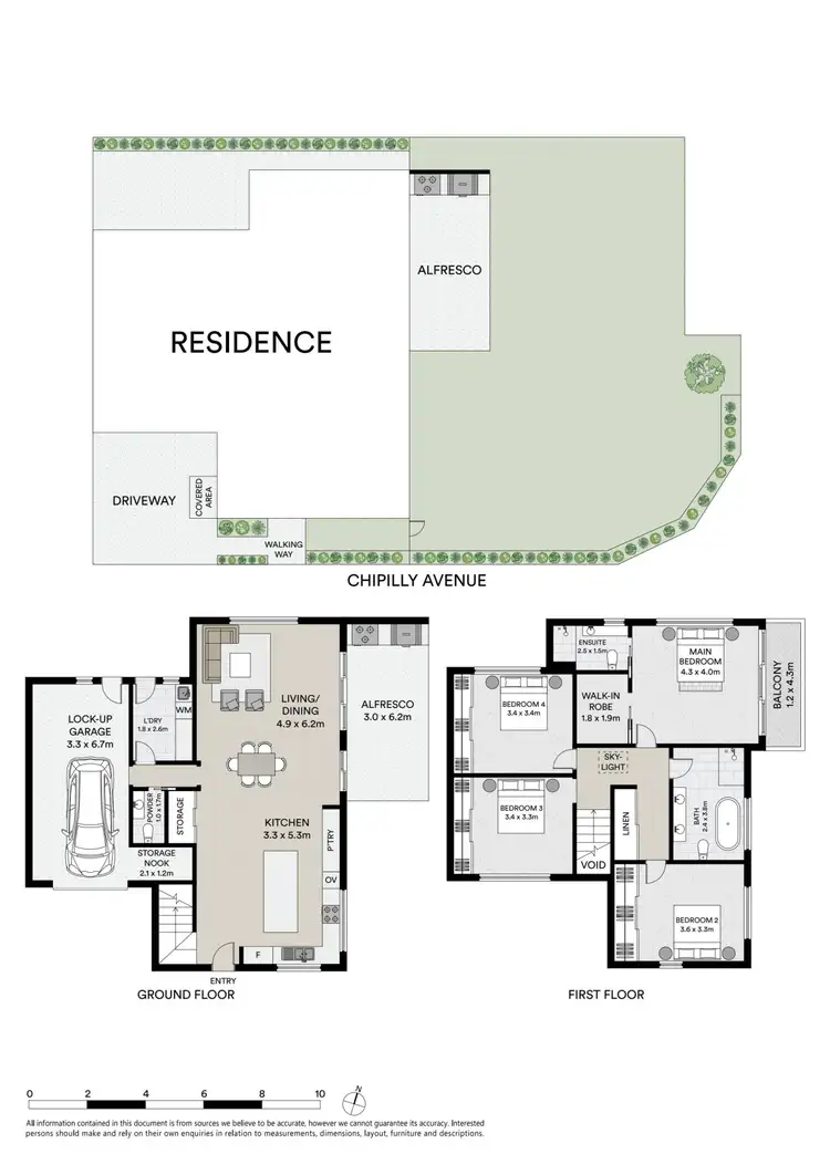 Floorplan of Homely semi-detached listing, 1B Chipilly Avenue, Engadine NSW 2233