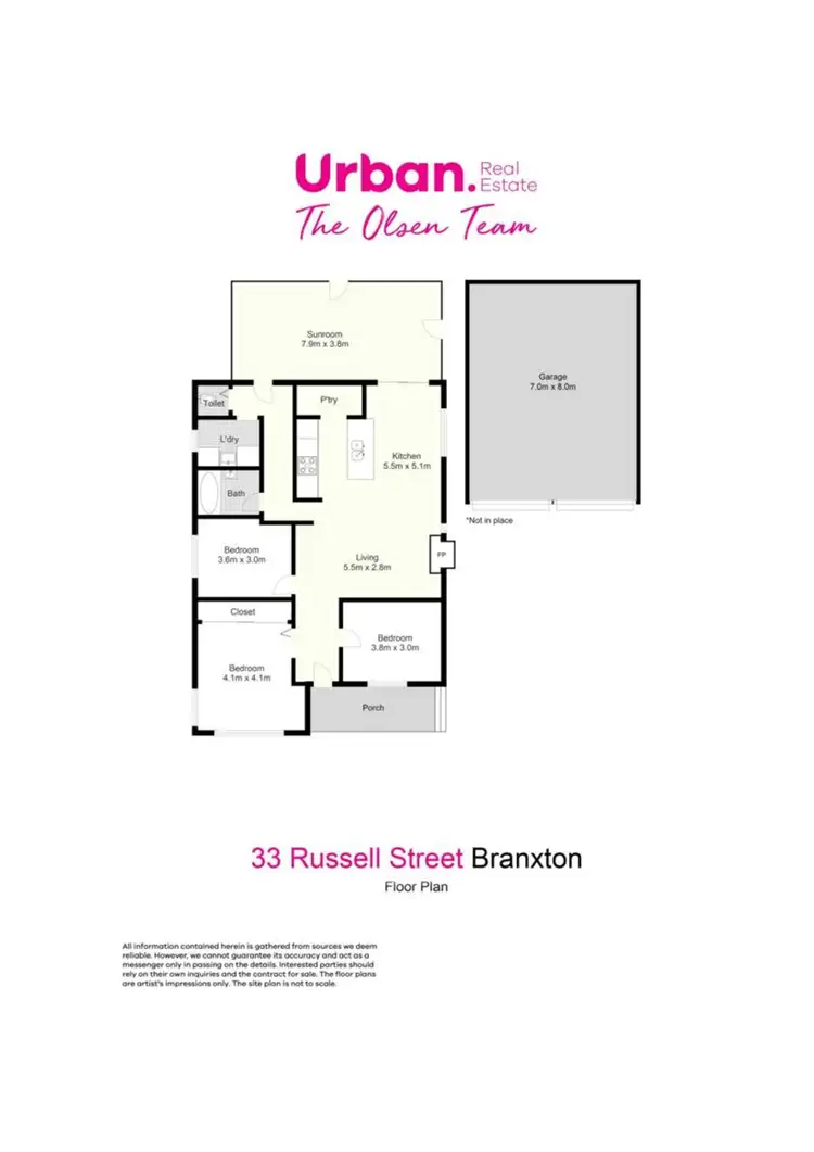 Floorplan of Homely house listing, 33 Russell Street, Branxton NSW 2335