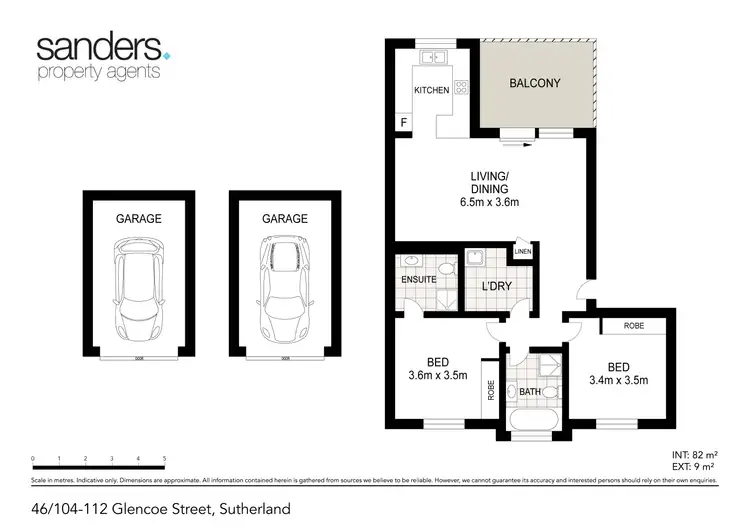 Floorplan of Homely unit listing, 46/104-112 Glencoe Street, Sutherland NSW 2232