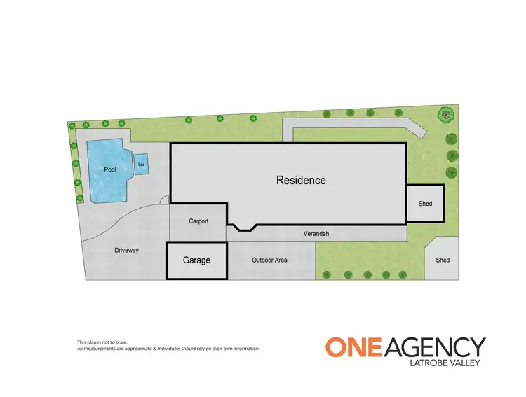 Floorplan of Homely house listing, 5 Rainbird Court, Traralgon VIC 3844