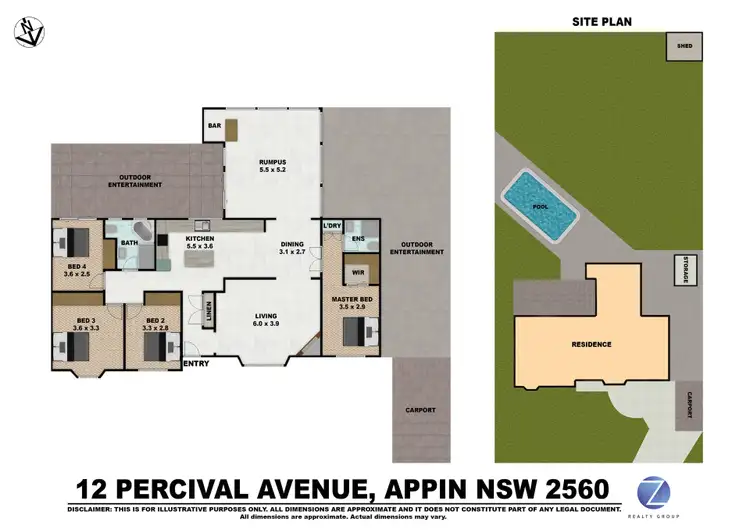 Floorplan of Homely house listing, 12 Percival Avenue, Appin NSW 2560