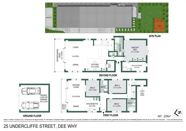 Floorplan of Homely house listing, 25 Undercliffe Street, Dee Why NSW 2099