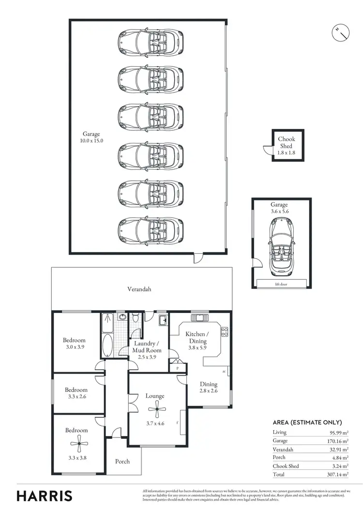 Floorplan of Homely house listing, 9 East Terrace, Strathalbyn SA 5255
