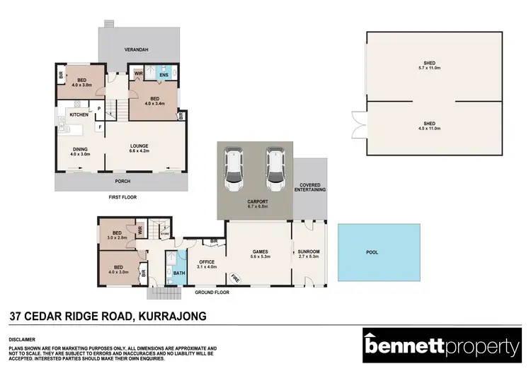 Floorplan of Homely house listing, 37 Cedar Ridge Road, Kurrajong NSW 2758