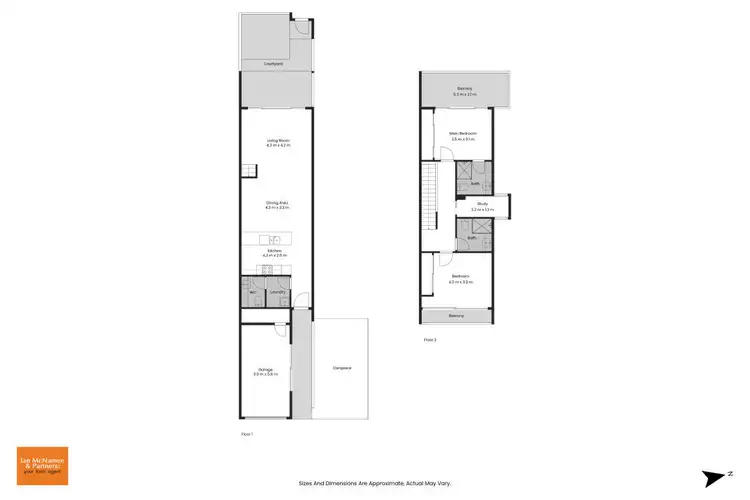 Floorplan of Homely townhouse listing, 93/47 Mowatt Street, Queanbeyan NSW 2620