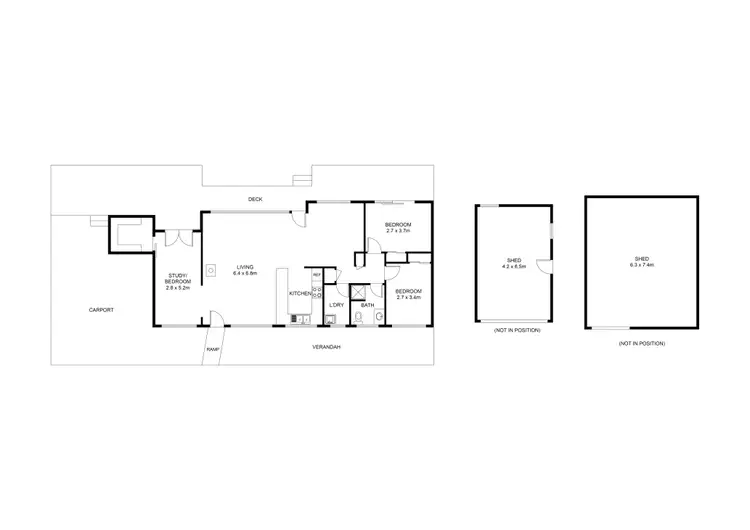 Floorplan of Homely rural property listing, 298 Gandini Road, Lima East VIC 3673
