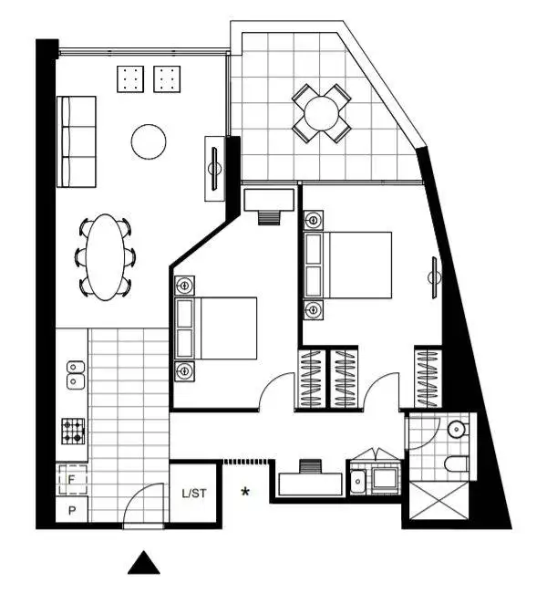 Floorplan of Homely apartment listing, 102/1 Cullen Close, Glebe NSW 2037