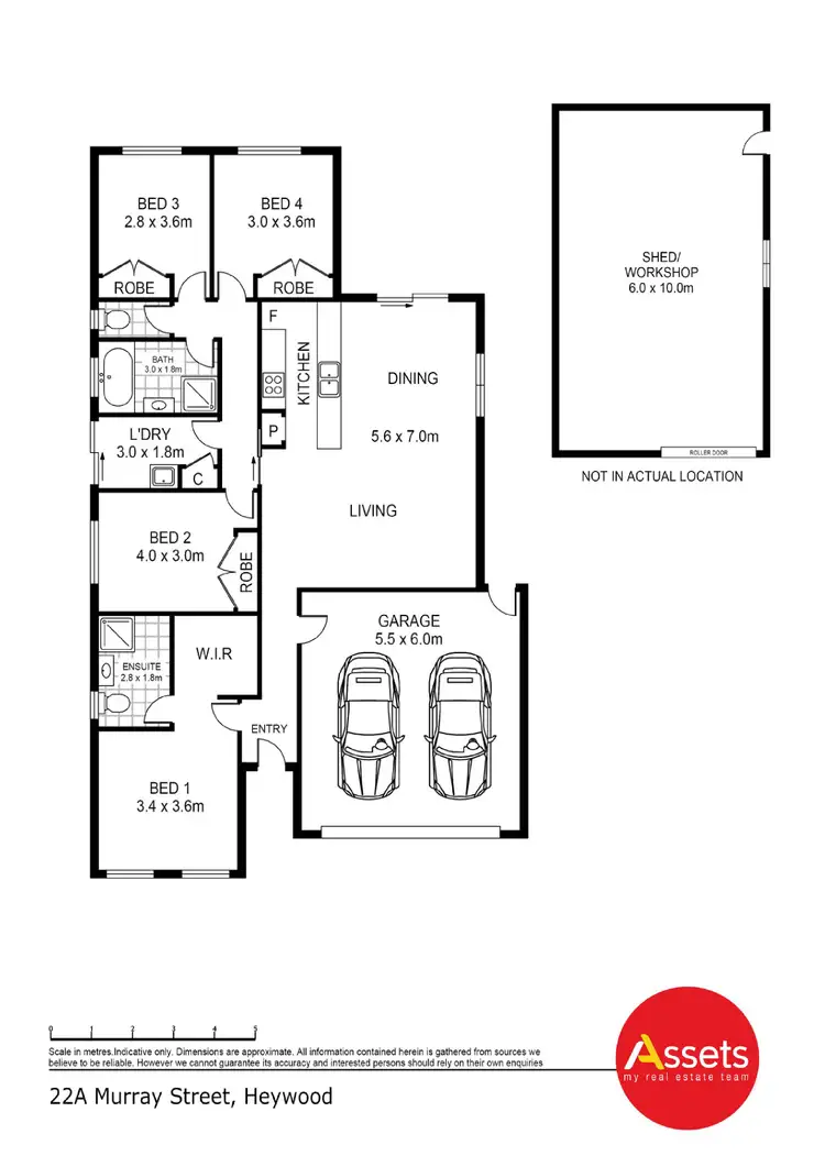 Floorplan of Homely house listing, 4 Mt Clay Road, Heywood VIC 3304