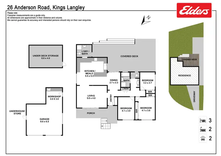 Floorplan of Homely house listing, 26 Anderson Road, Kings Langley NSW 2147