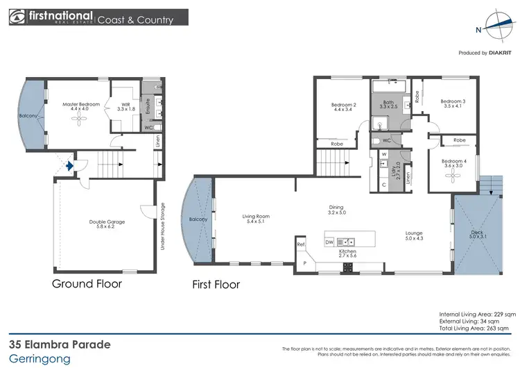 Floorplan of Homely house listing, 35 Elambra Parade, Gerringong NSW 2534