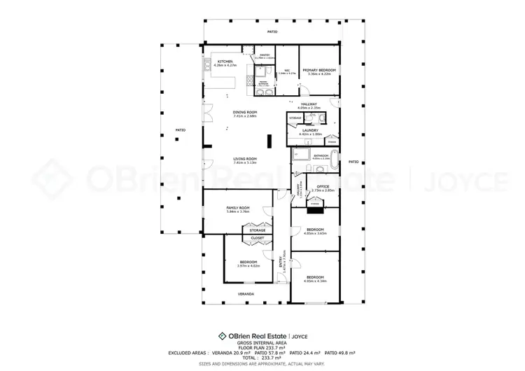 Floorplan of Homely house listing, 147 Upper Taminick Road, Glenrowan VIC 3675