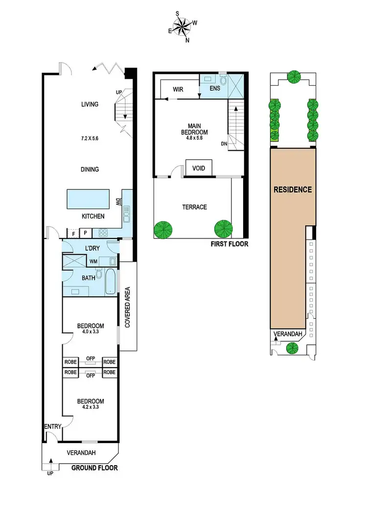 Floorplan of Homely house listing, 14 Moffat Street, South Yarra VIC 3141