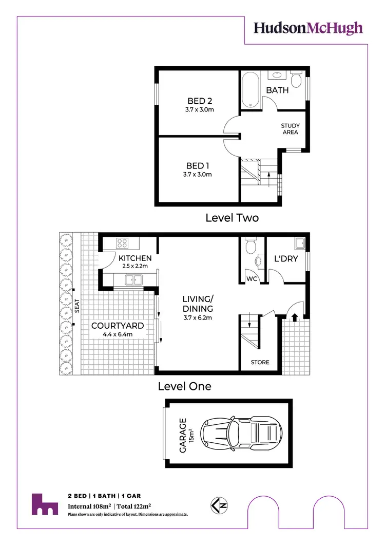 Floorplan of Homely townhouse listing, 3/83 Edith Street, Leichhardt NSW 2040