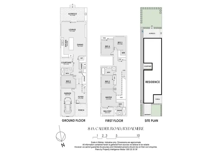 Floorplan of Homely semi-detached listing, 84A Calder Road, Rydalmere NSW 2116