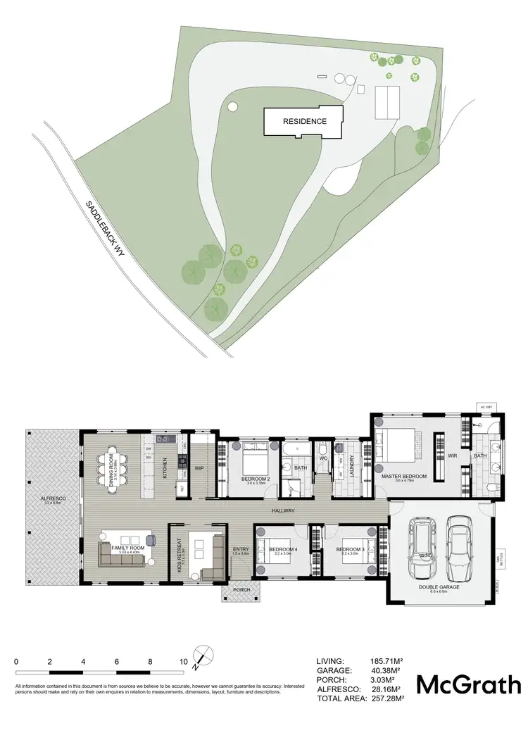 Floorplan of Homely house listing, 19 Saddleback Way, Newee Creek NSW 2447