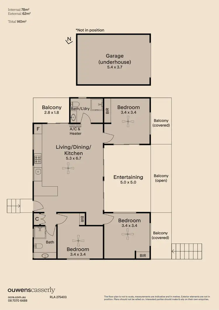 Floorplan of Homely house listing, 33 Mindarie Street, Port Willunga SA 5173