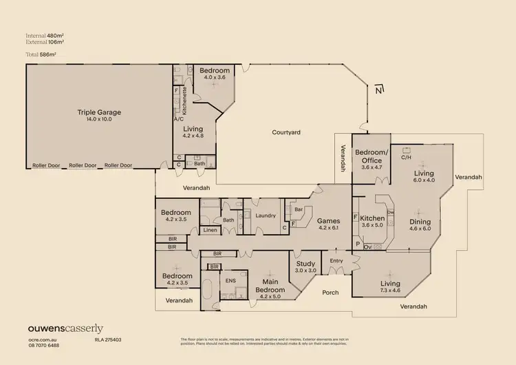 Floorplan of Homely rural property listing, 57 Ferrier Drive, Waitpinga SA 5211