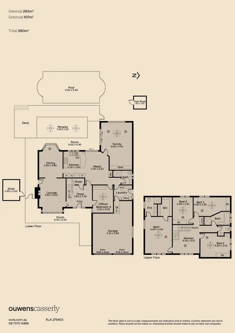 Floorplan of Homely house listing, 4 Pages Road, Mitcham SA 5062