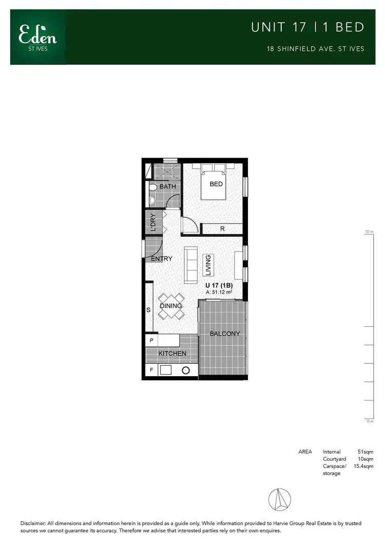 Floorplan of Homely apartment listing, 17/18 Shinfield Avenue, St Ives NSW 2075