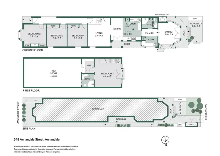 Floorplan of Homely house listing, 348 Annandale Street, Annandale NSW 2038