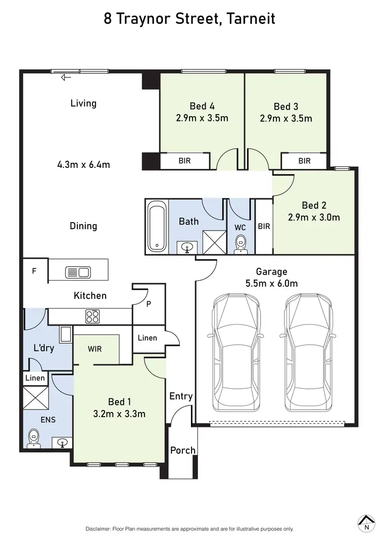 Floorplan of Homely house listing, 8 Traynor Street, Tarneit VIC 3029
