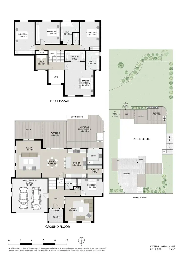 Floorplan of Homely house listing, 8 Maroota Way, Beecroft NSW 2119