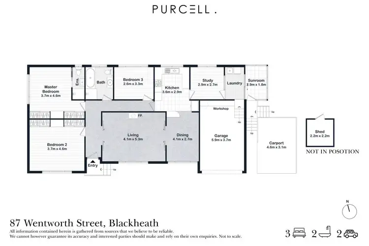 Floorplan of Homely house listing, 87 Wentworth Street, Blackheath NSW 2785