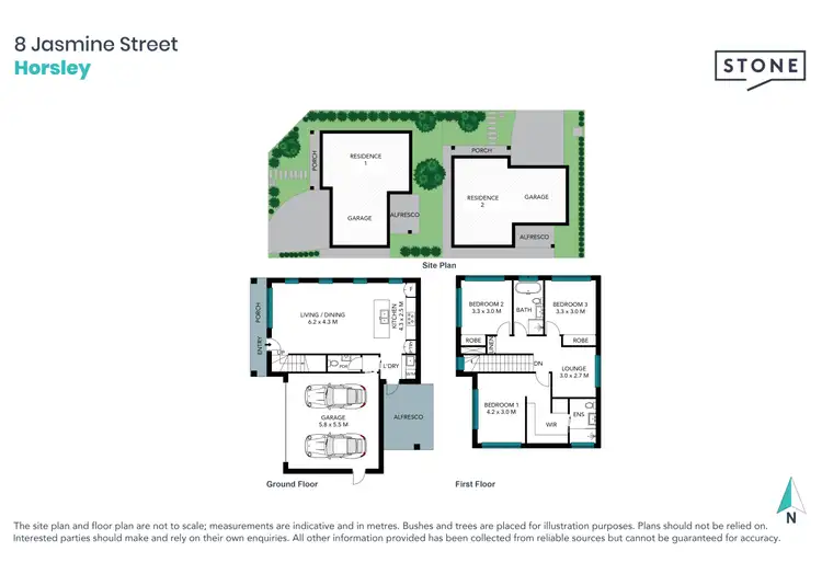 Floorplan of Homely house listing, 1/8 Jasmine Street, Horsley NSW 2530