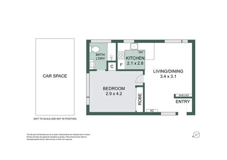 Floorplan of Homely apartment listing, 6/31 York Street, St Kilda West VIC 3182