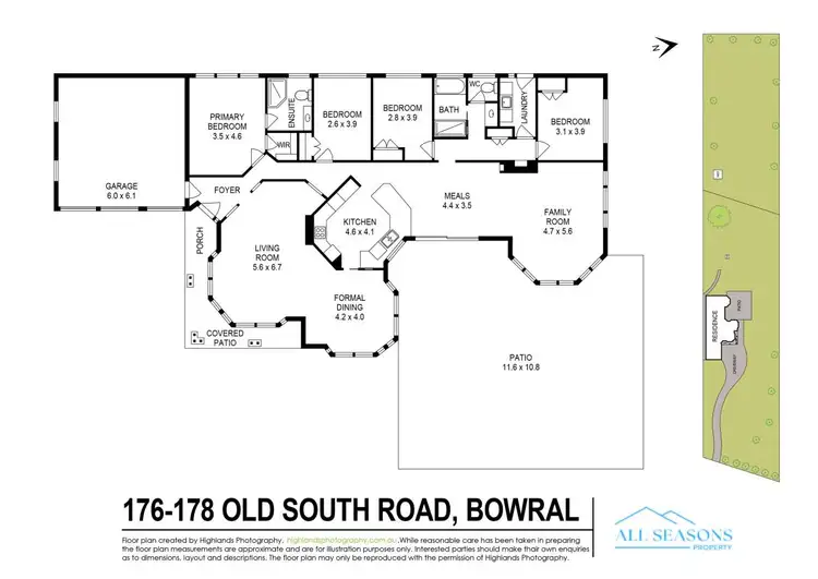 Floorplan of Homely house listing, 176 - 178 Old South Road, Bowral NSW 2576