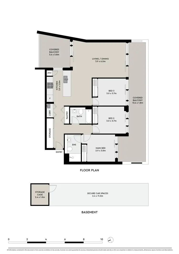 Floorplan of Homely unit listing, 404/7 Dianella Street, Caringbah NSW 2229