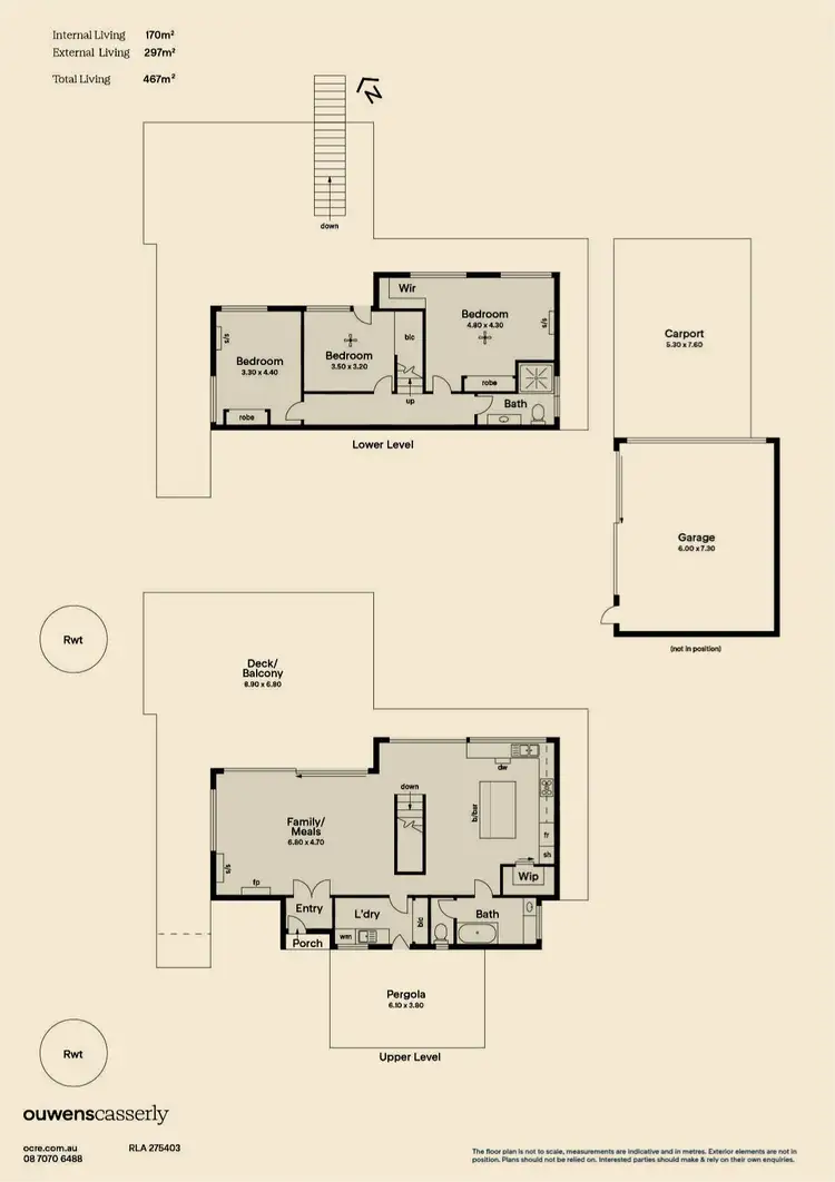 Floorplan of Homely house listing, 27 Ridgeland Drive, Teringie SA 5072